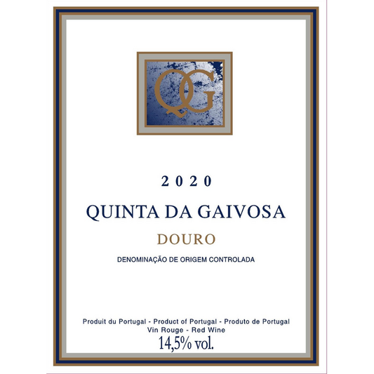 Quinta Da Gaivosa Douro Tinto - 750ML - Front Label