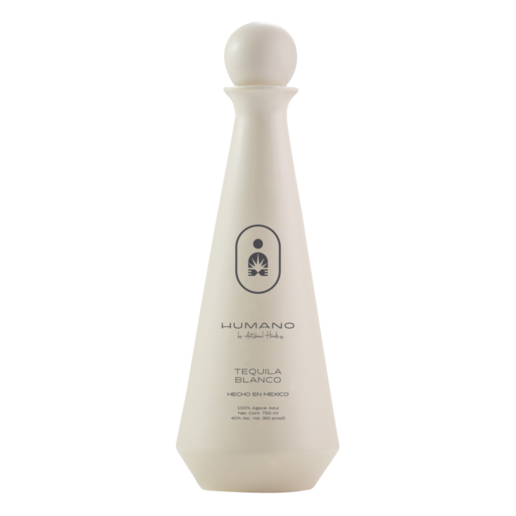Humano Tequila Blanco 80 - 750ML - Front