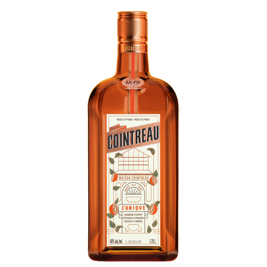 Cointreau Orange Liqueur L'Unique 80 - 1.75L - Front