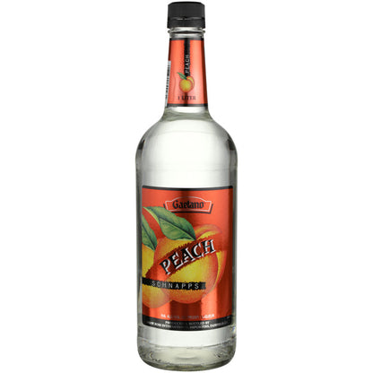 Gaetano Peach Schnapps 30 - 1.0L - Front