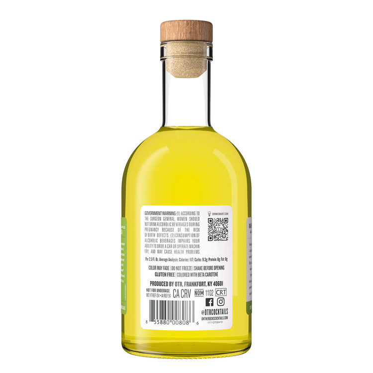 Otr-On The Rocks The Jalapeno Pineapple Margarita Tres Generaciones 40 - 375ML - Back