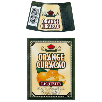 Potter's Curacao Orange 30 - 1.0L - Front Label