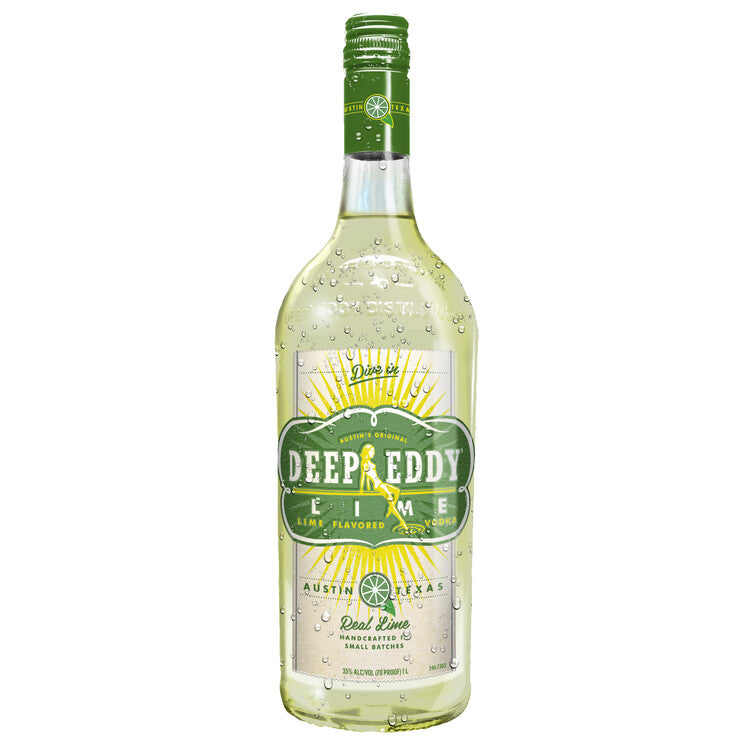 Deep Eddy Lime Flavored Vodka 70 - 1.0L - Front
