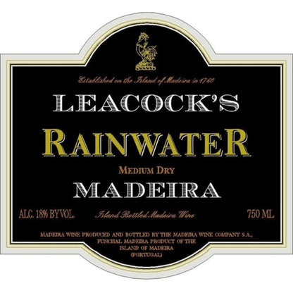 Leacock's Madeira Rainwater Saint John - 750ML - Front Label