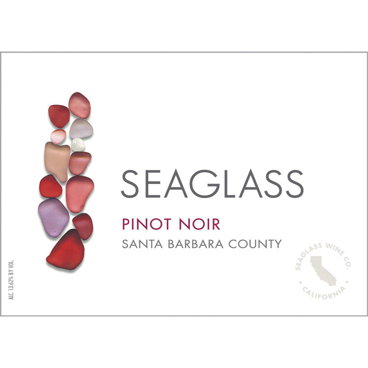 Seaglass Pinot Noir Santa Barbara County - 750ML - Front Label
