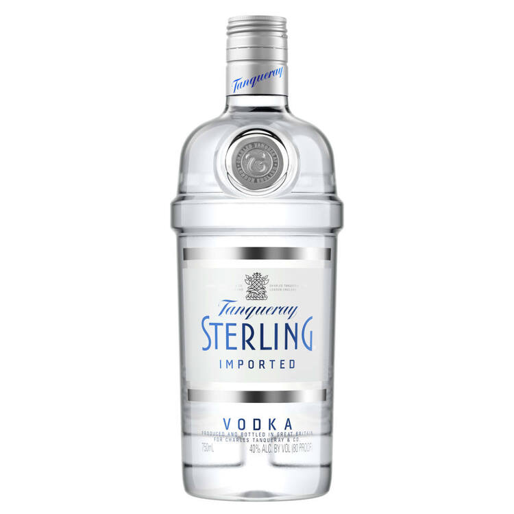 Tanqueray Vodka Sterling 80 - 750ML - Front