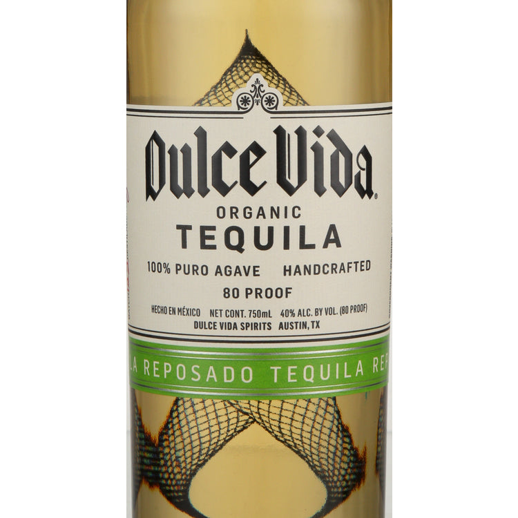 Dulce Vida Tequila Reposado 80 - 750ML - Front Label