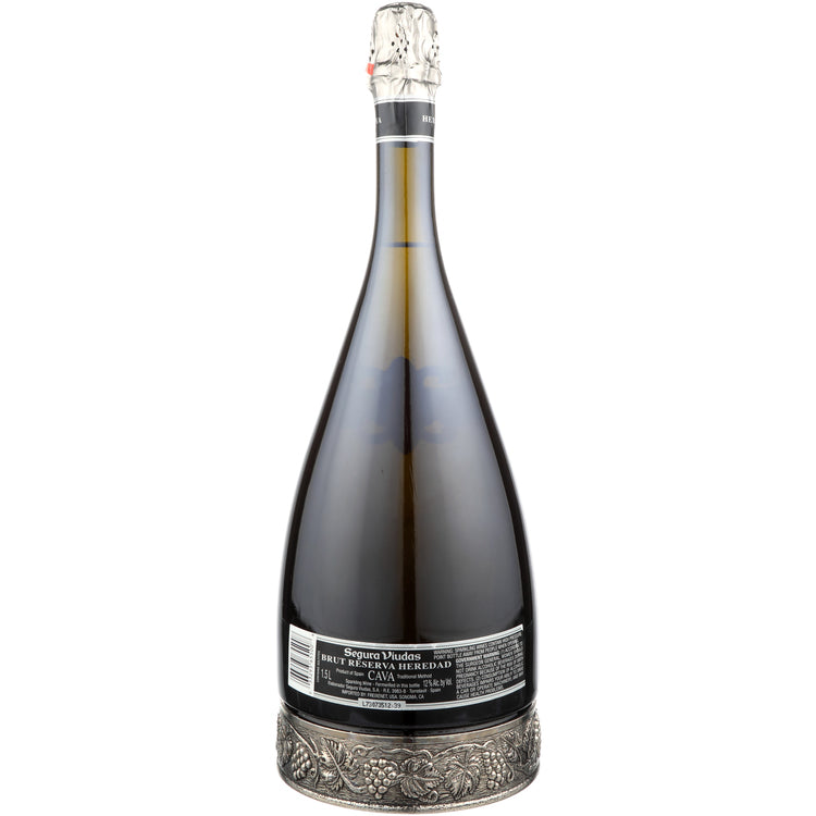Segura Viudas Cava Brut Reserva Heredad - 1.5L - Back