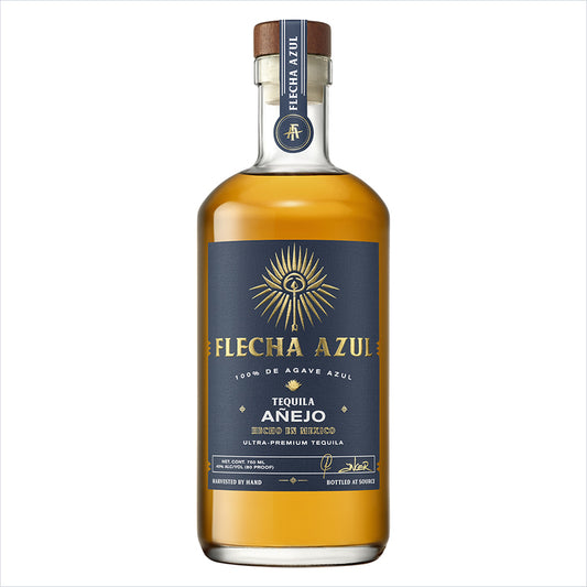 Flecha Azul Tequila Anejo 80 - 750ML - Front