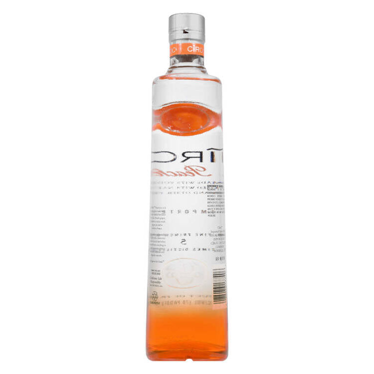 Ciroc Peach Flavored Vodka 70 - 750ML - Back