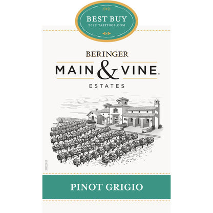 Beringer Main & Vine Pinot Grigio California - 750ML