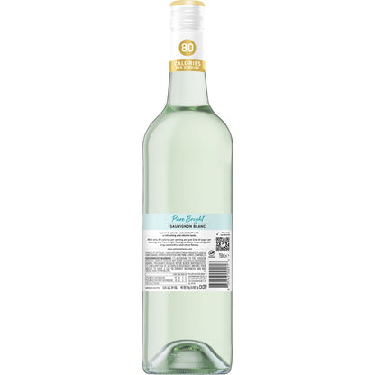 Yellow Tail Sauvignon Blanc Pure Bright Only 80 Calories South Austral - 750ML - Back