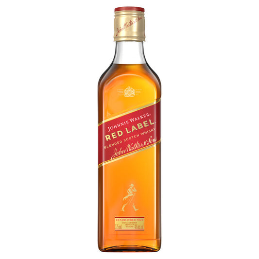 Johnnie Walker Blended Scotch Red Label 80 - 375ML - Front