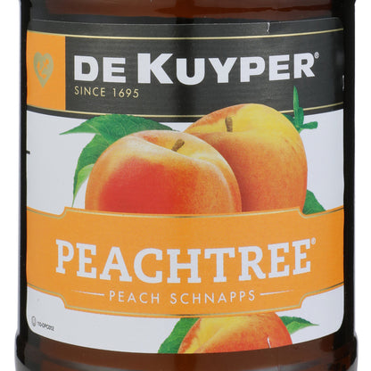 Dekuyper Peach Schnapps Peachtree 30 - 750ML - Front Label