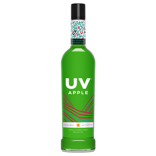 Uv Apple Flavored Vodka 60 - 750ML
