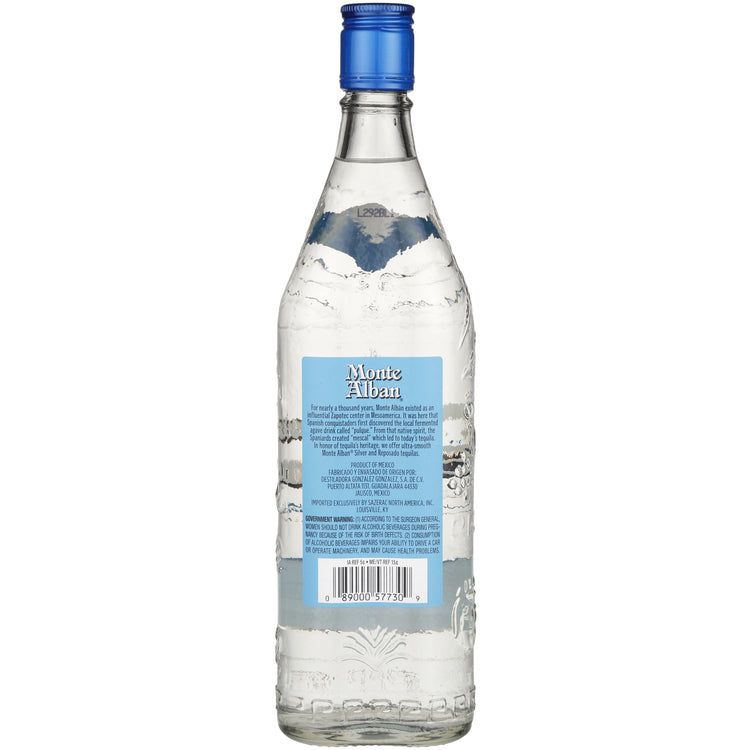 Monte Alban Tequila Silver 80 - 750ML