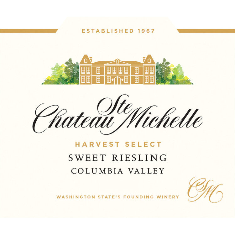 Chateau Ste. Michelle Sweet Riesling Harvest Select Columbia Valley - 750ML - Front Label
