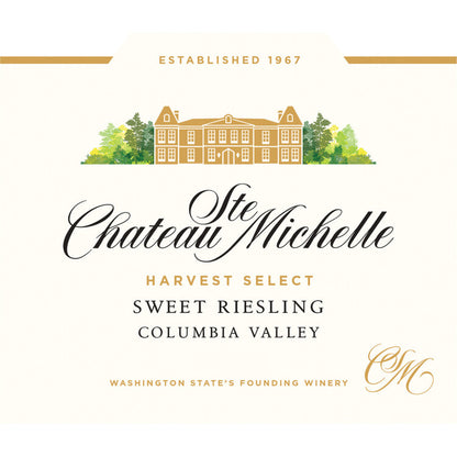 Chateau Ste. Michelle Sweet Riesling Harvest Select Columbia Valley - 750ML - Front Label
