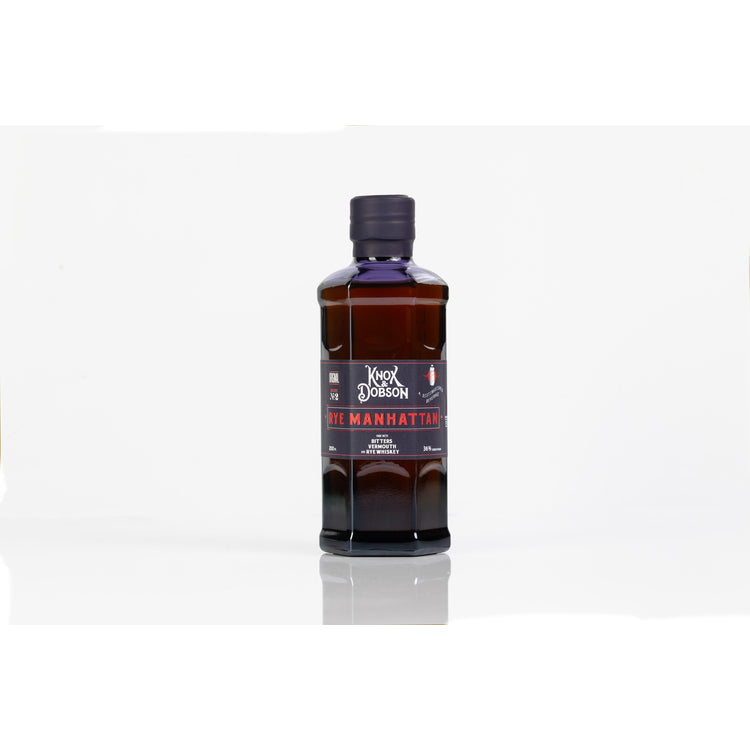 Knox & Dobson Manhattan Rye 72 - 200ML - Front