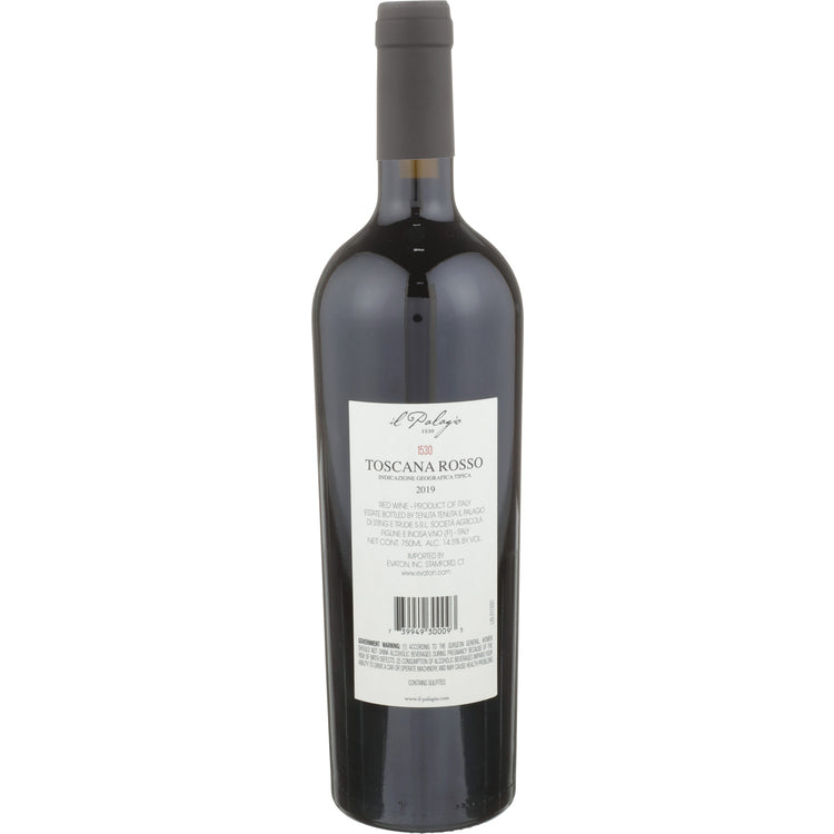 Il Palagio Toscana Rosso 1530 2019 - 750ML - Back