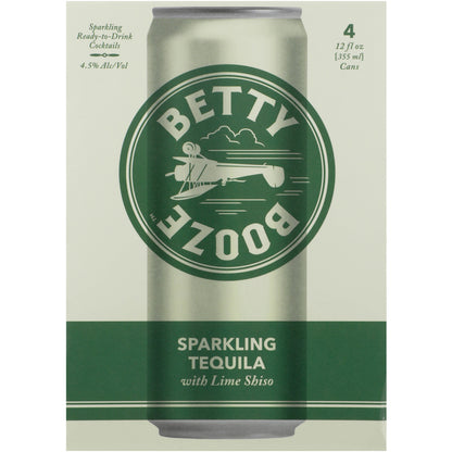 Betty Booze Sparkling Tequila With Lime Shiso - 355ML