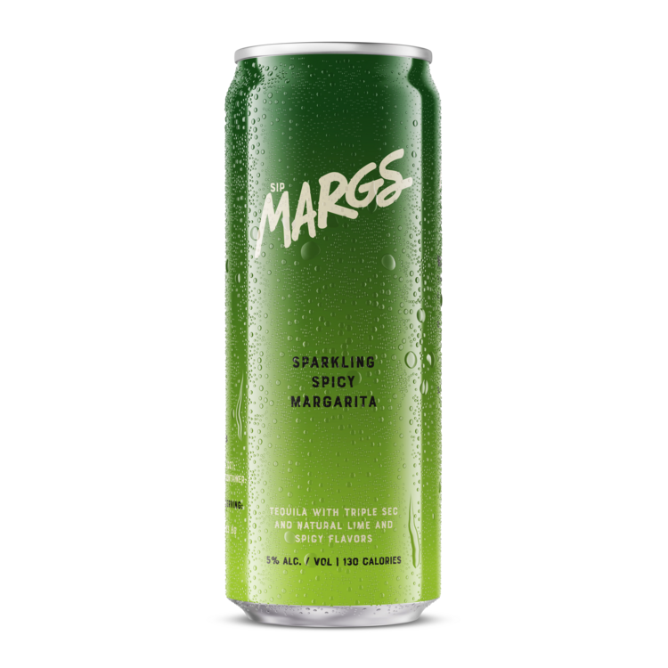 Sip Margs Margarita Sparkling Spicy Margarita 10 - 12 Z - Front