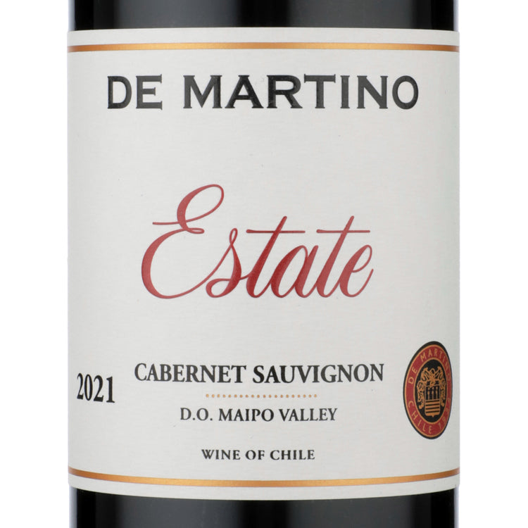 De Martino Cabernet Sauvignon Estate Maipo Valley 2021 - 750ML