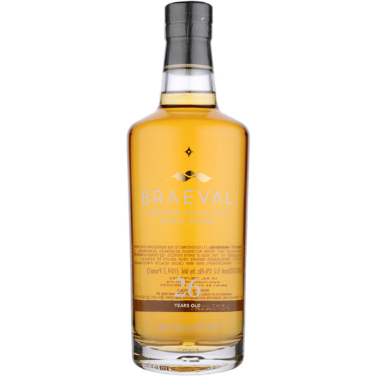 Braeval Single Malt Scotch Speyside 26 Yr 104.2 - 700ML - Front