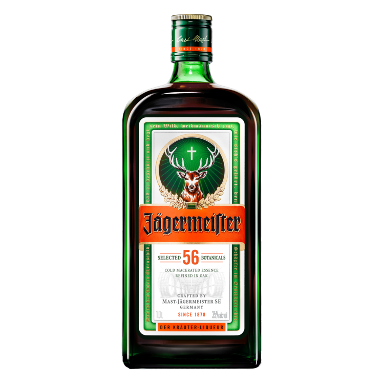 Jagermeister Herbal Liqueur 70 - 1.0L - Front
