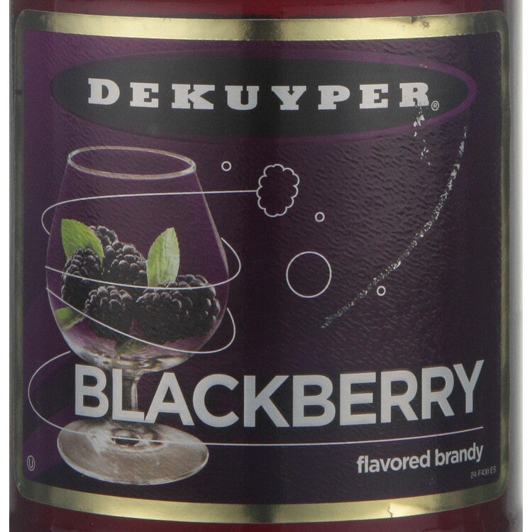 Dekuyper Blackberry Flavored Brandy 60 - 750ML - Front Label