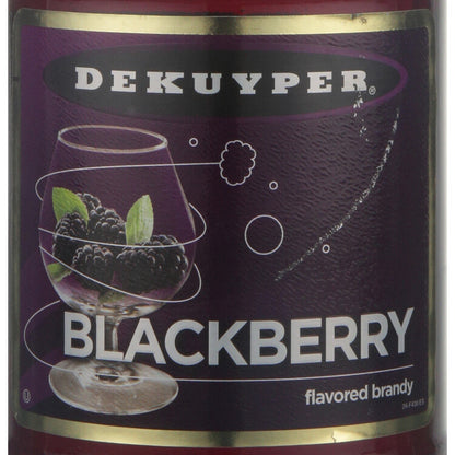 Dekuyper Blackberry Flavored Brandy 60 - 750ML - Front Label