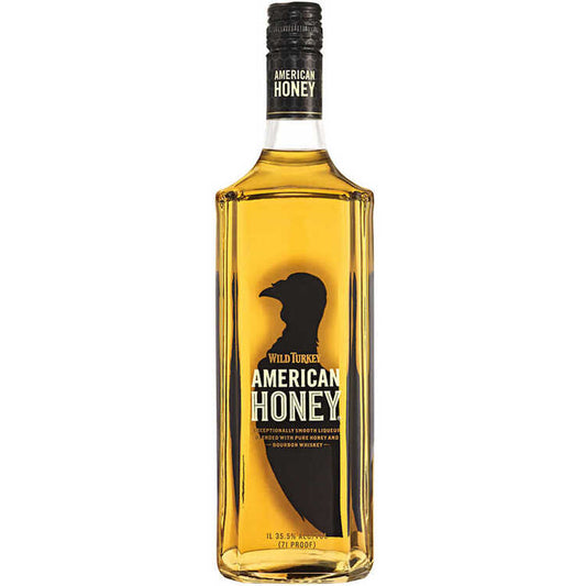 Wild Turkey Honey Whiskey Liqueur American Honey 71 - 1.0L - Front