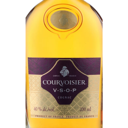 Courvoisier Cognac Vsop 80 - 200ML - Front Label