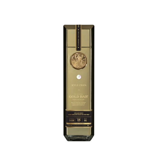 Gold Bar Blended American Whiskey Diamond Edition Cognac Barrel With T - 750ML - Front