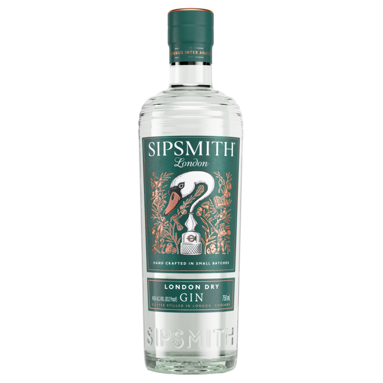 Sipsmith London Dry Gin 83.2 - 750ML - Front
