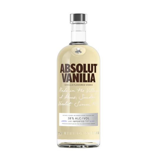 Absolut Vanilla Flavored Vodka Vanilia 76 - 1.0L