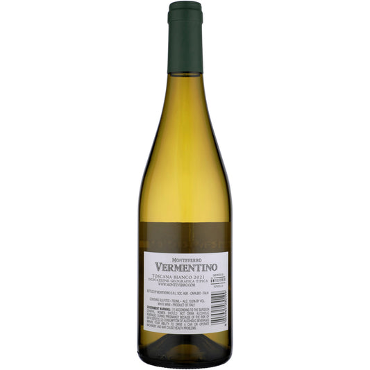 Monteverro Vermentino Di Toscana 2023 - 750ML - Back