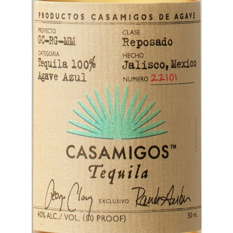 Casamigos Tequila Reposado 80 - 50ML - Front Label