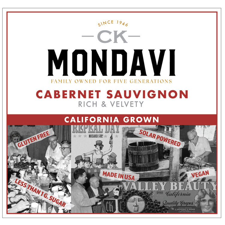 Ck Mondavi Cabernet Sauvignon California - 1.5L - Front Label