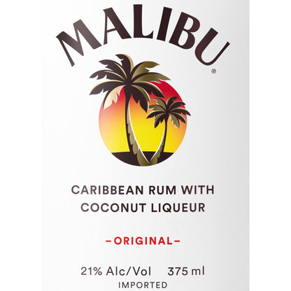 Malibu Coconut Flavored Rum Original 42 - 375ML