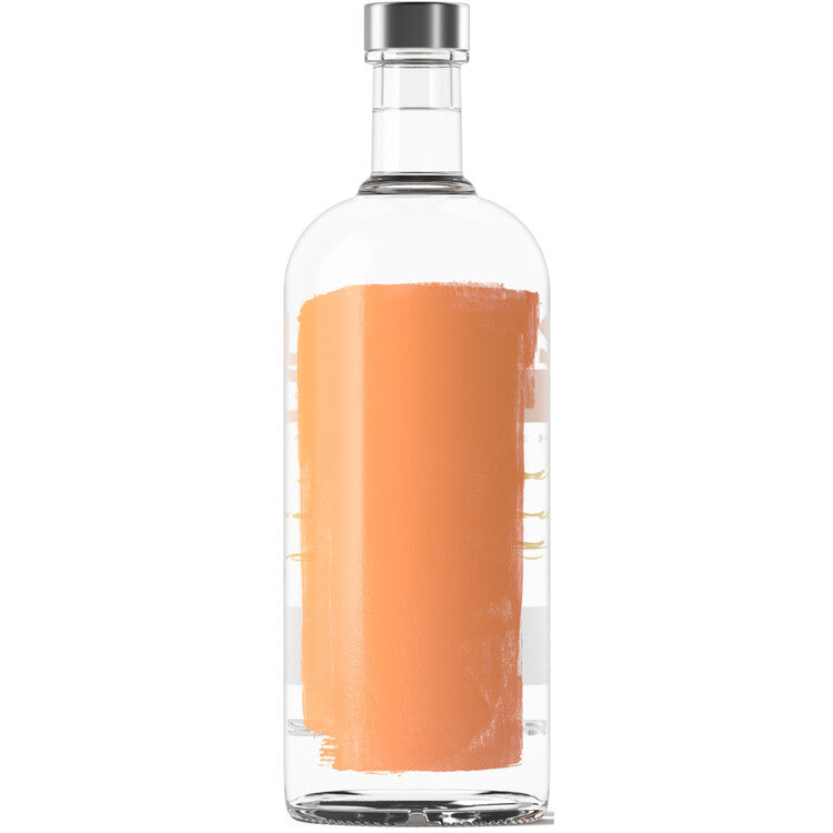 Absolut Peach Flavored Vodka 76 - 1.0L - Back