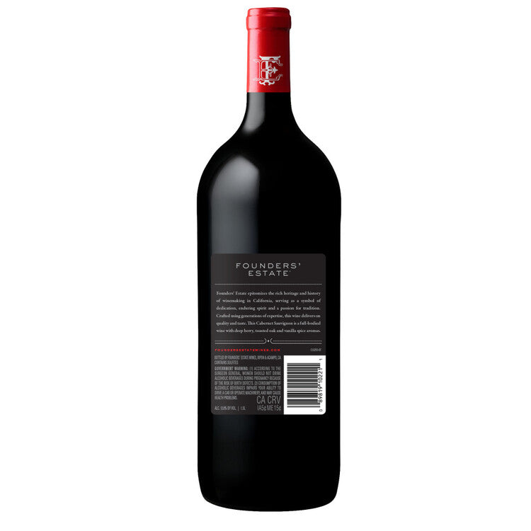 Beringer Founders' Estate Cabernet Sauvignon California - 1.5L - Back