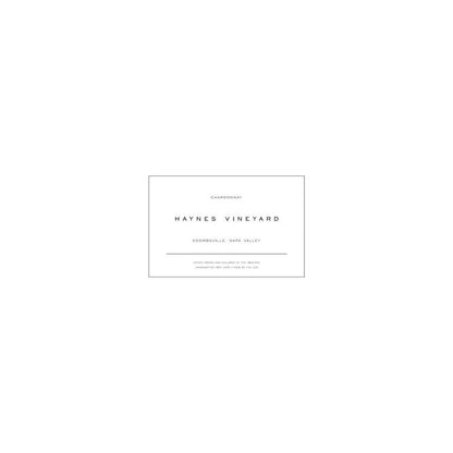 Haynes Vineyard Chardonnay Forgeron Coombsville 2020 - 750ML
