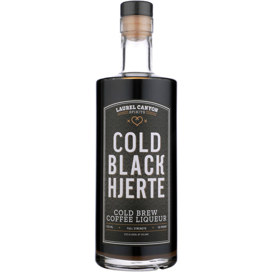 Black Hjerte Coffee Liqueur Cold Brew 50 - 750ML - Front