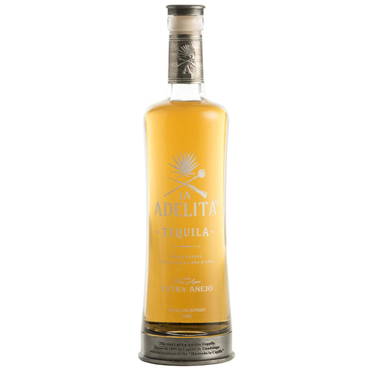La Adelita Tequila Extra Anejo 80 - 750ML - Front