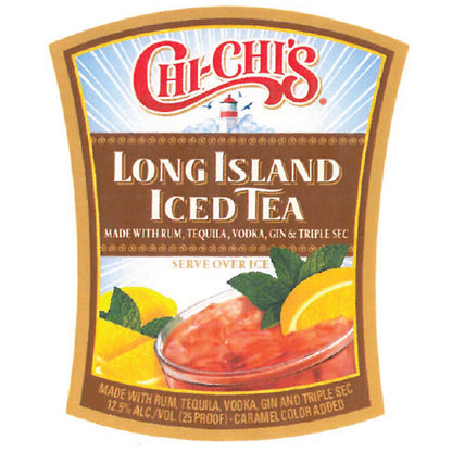 Chi-Chi's Long Island Iced Tea 25 - 750ML - Front Label