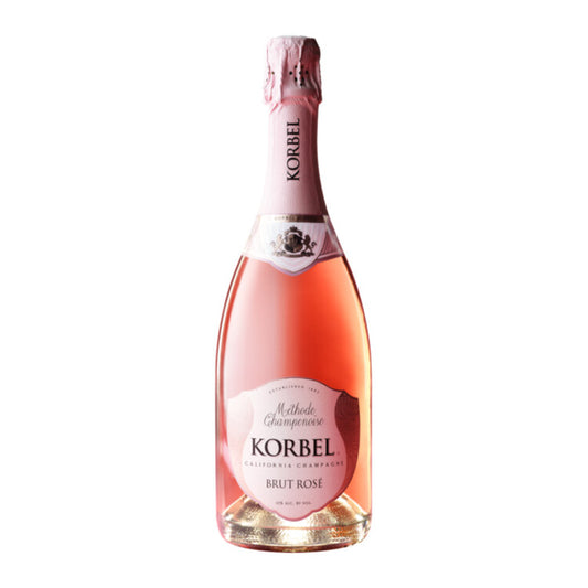 Korbel Brut Rose California - 750ML - Front