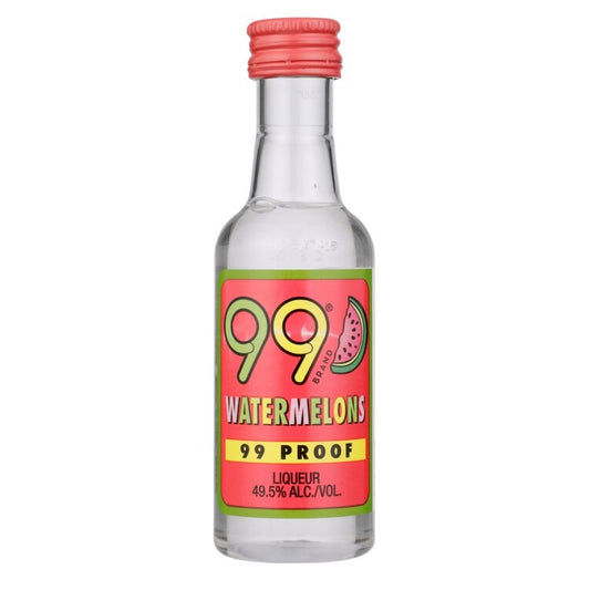 99 Brand Watermelons Liqueur 99 - 50ML - Front