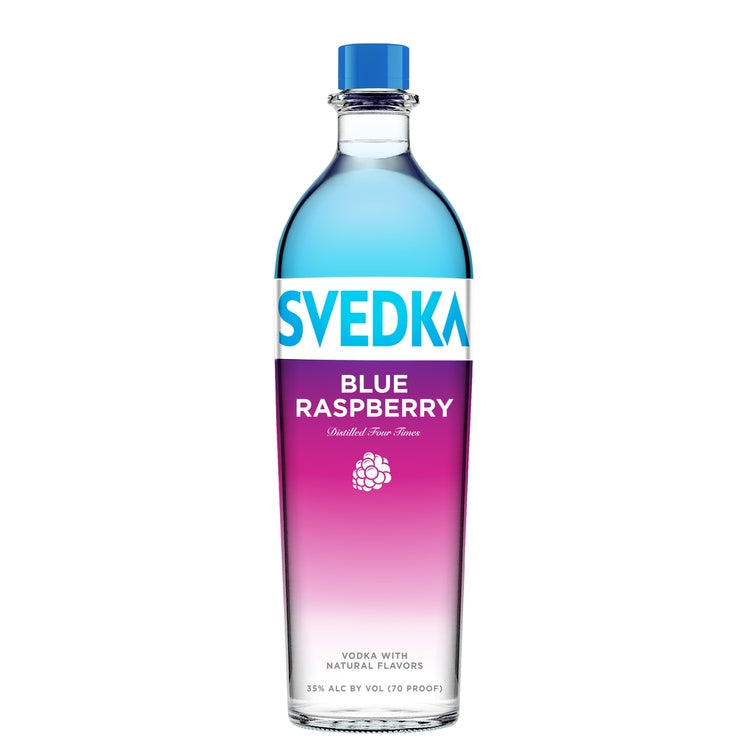 Svedka Blue Raspberry Flavored Vodka 70 - 1.0L - Front