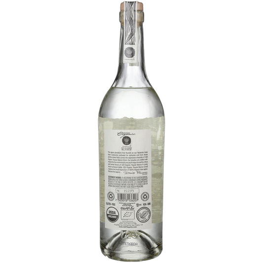 123 Tequila Blanco 1 80 - 750ML - Back